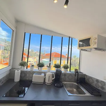 ⁂ Cocon Ensoleille Proche De La Plage Apartmán Nice