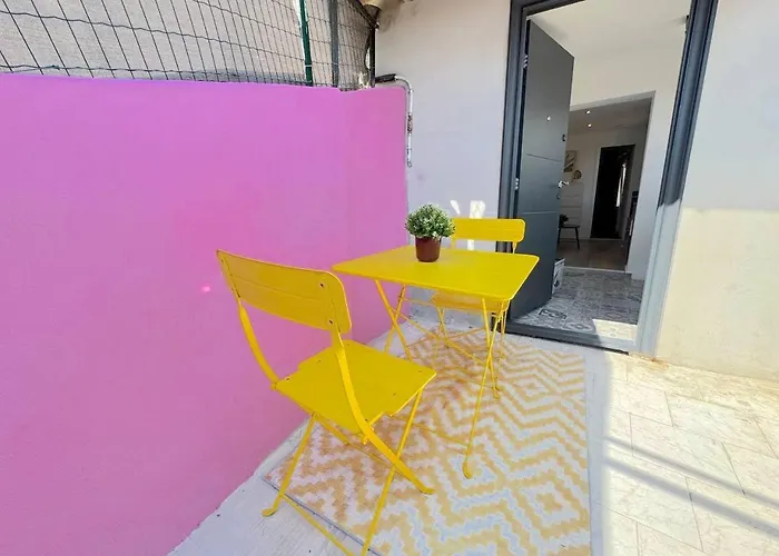 Διαμέρισμα ⁂ Cocon Ensoleille Proche De La Plage