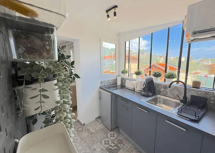 ⁂ Cocon Ensoleille Proche De La Plage Νίκαια